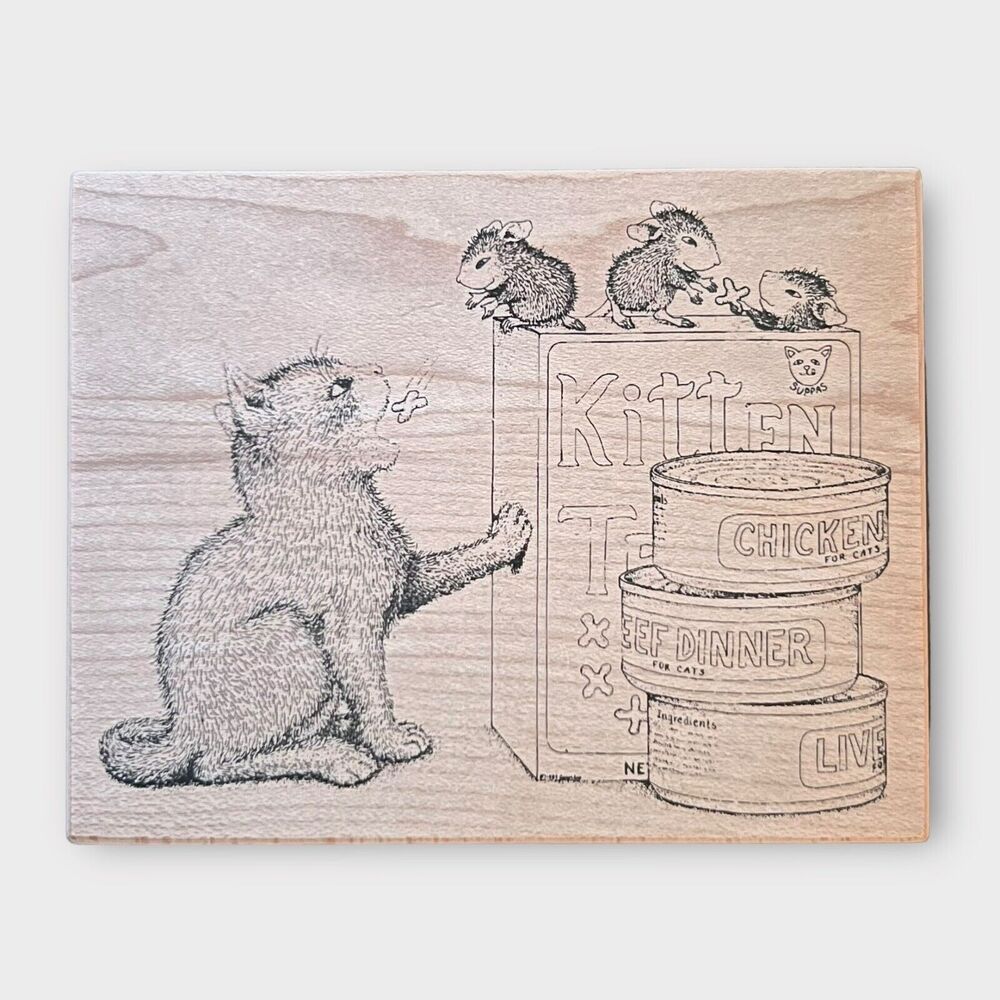 House Mouse Vintage Design of the Month February 1999 Keep 'Em Coming Stamp 294M